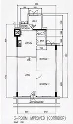 Blk 19 GHIM MOH GARDENS (Queenstown), HDB 3 Rooms #517510851